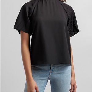 Express lace/trimmed blouse